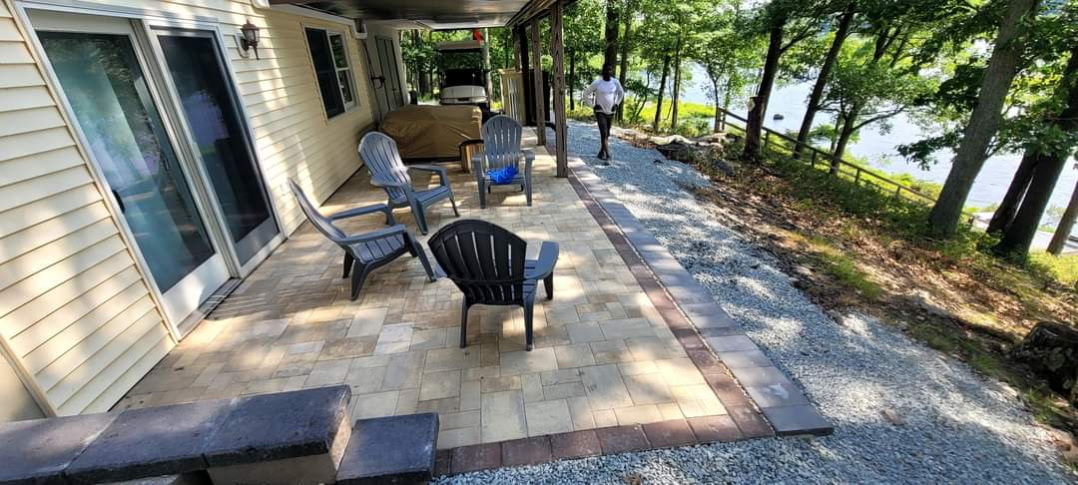 Lakeside Paver Patio